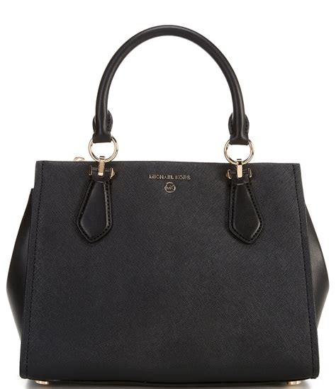 michael kors medium satchel|michael kors opened satchel purse.